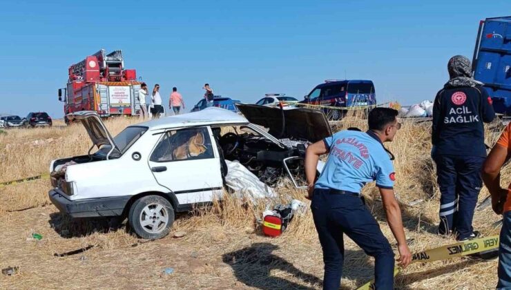 Gaziantep’te Feci Kaza! Hurdaya Dönen Araçta 1 Kişi Öldü, 1 Kişi Yaralandı