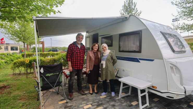 GAZİANTEP BÜYÜKŞEHİR’DEN DOĞA VE KONFORU BULUŞTURAN KARAVAN PARK!