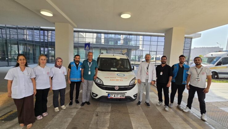 Gaziantep Şehir Hastanesi Evde Sağlık Hizmetleri Binlerce Hastaya Ulaştı