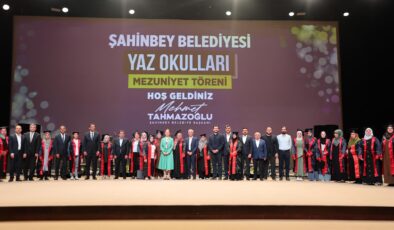 ŞAHİNBEY’DE MEZUNİYET COŞKUSU