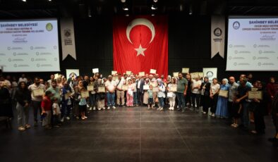 EVLİLİK OKULUNU TAMAMLAYAN 481 ÇİFT SERTİFİKALARINI  ALDI