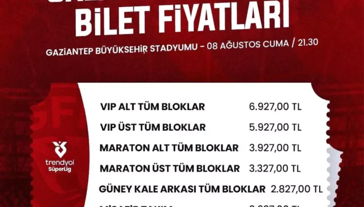 Galatasaray Maçının Biletleri Satışta!