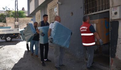 ŞAHİNBEY BELEDİYESİ’NDEN İHTİYAÇ SAHİBİ AİLEYE DESTEK