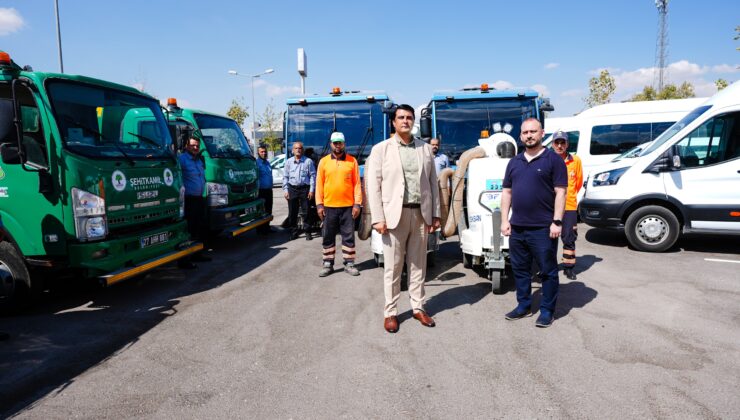 ŞEHİTKAMİL BELEDİYESİ TEMİZLİK FİLOSUNU GÜÇLENDİRDİ