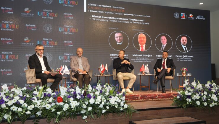 KÜLTÜR YOLU FESTİVALİ GASTROANTEP İLE GASTOROMİNİN ÜNLÜ İSİMLERİ GAZİ ŞEHİRDE BULUŞTU