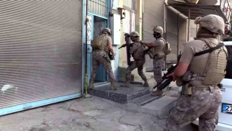 Gaziantep’te Şafak Operasyonu: 10 Suçlu Yakalandı