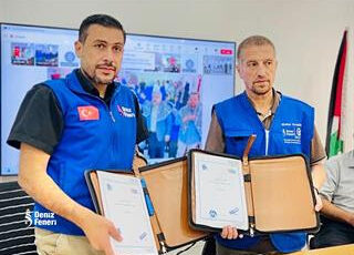 Deniz Feneri Derneği’nden Gazze’ye Hayat Veren Ortaklık…