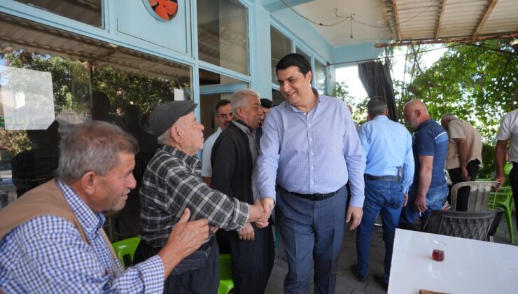 BAŞKAN YILMAZ’DAN YUKARI ARIL MAHALLESİ’NE ZİYARET