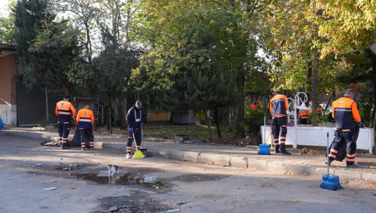 ŞEHİTKAMİL SANAYİ BÖLGELERİNDE BÜYÜK TEMİZLİK