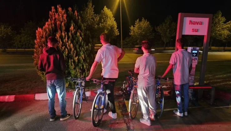 Gaziantep’te gençlerin tehlikeli yolculuğu Emniyette bitti