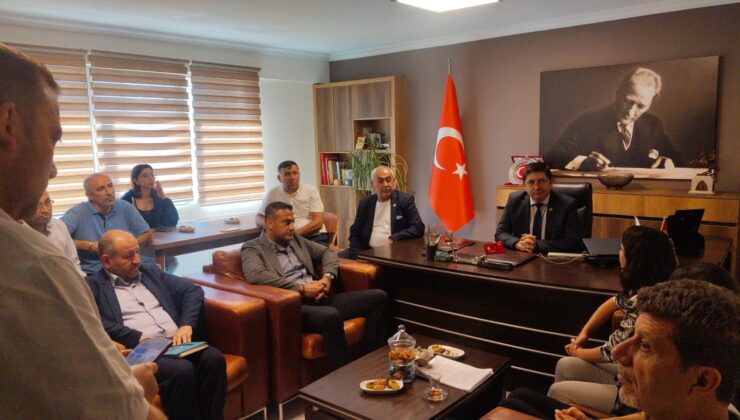 Emek Partisi Gaziantep Milletvekili Sevda KARACA ABB’yi Ziyaret etti