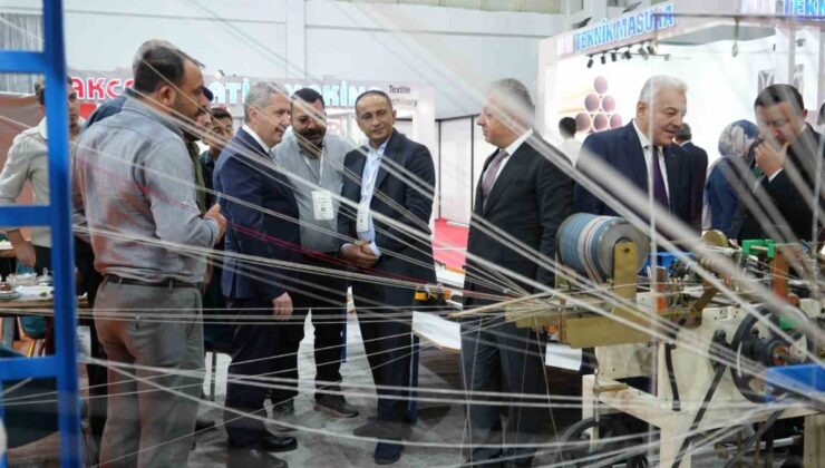Gaziantep’te  Dev Tekstil  Fuar Açıldı