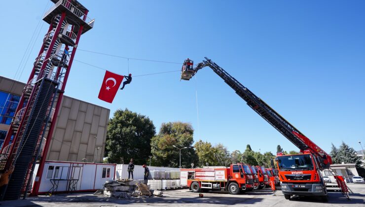 İTFAİYE HAFTASI ÇEŞİTLİ ETKİNLİKLERLE KUTLANDI