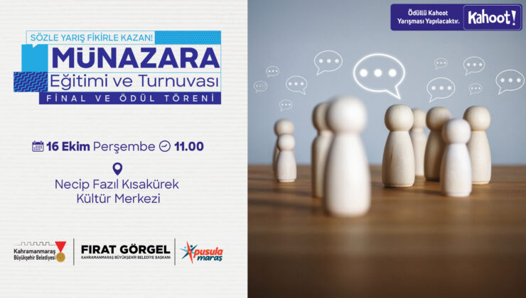 Büyükşehir’in Ödüllü Münazara Turnuvasında Final Heyecanı