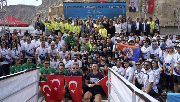 RUMKALE SU SPORLARI FESTİVALİNDE DERECEYE GİRENLER BELLİ OLDU