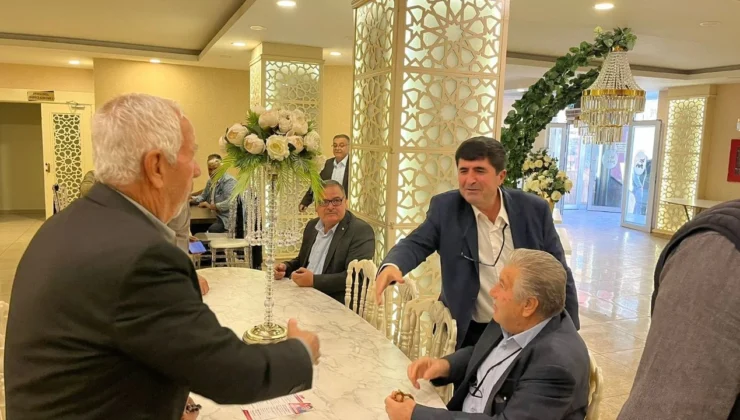 Cengiz Bayram delegelerle buluştu