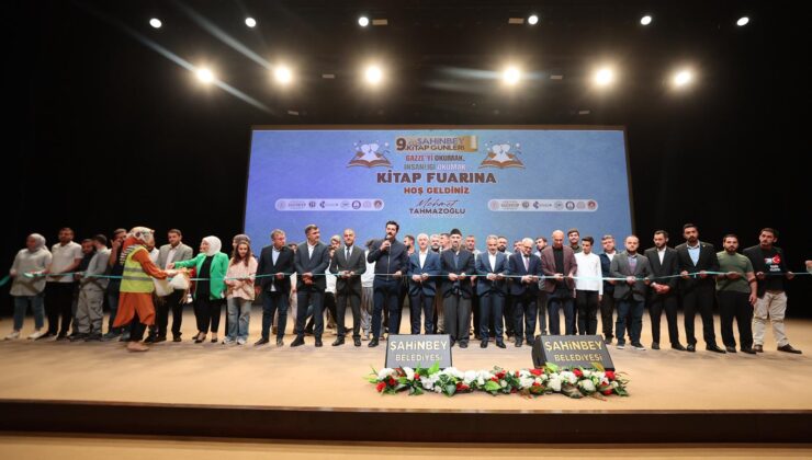 ŞAHİNBEY BELEDİYESİ’NİN 9. KİTAP FUARI KAPILARINI AÇTI