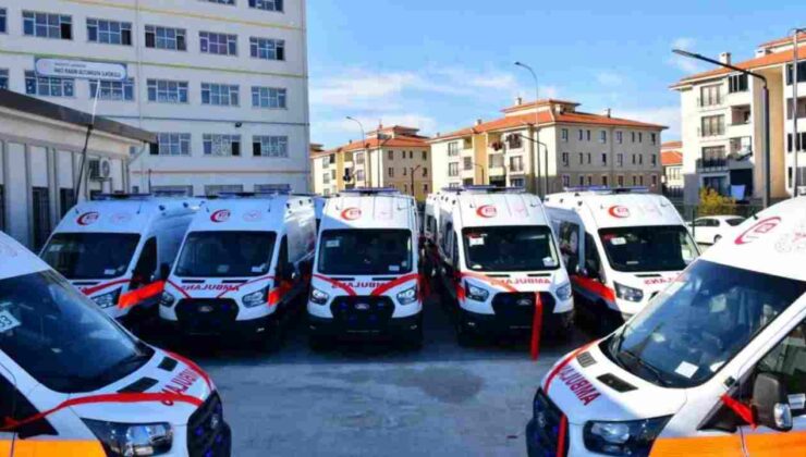 Sağlık Bakanlığı’ndan Gaziantep’e 16 Yeni Ambulans