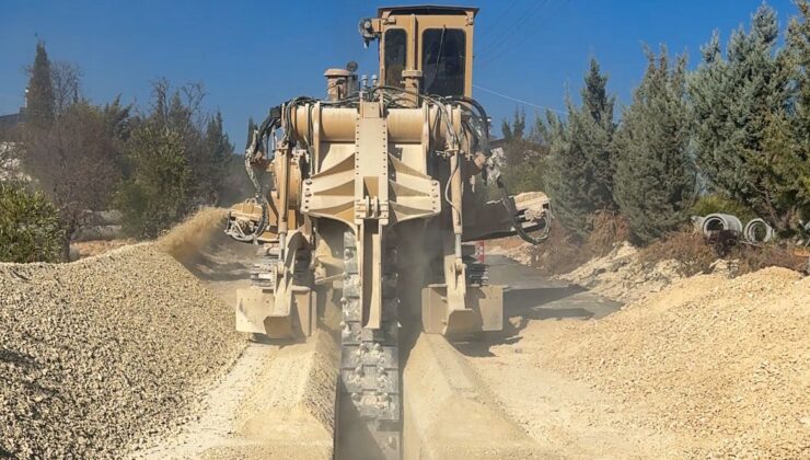 BURÇ’TA GASKİ’NİN ALTYAPI ÇALIŞMALARI HIZLANDI