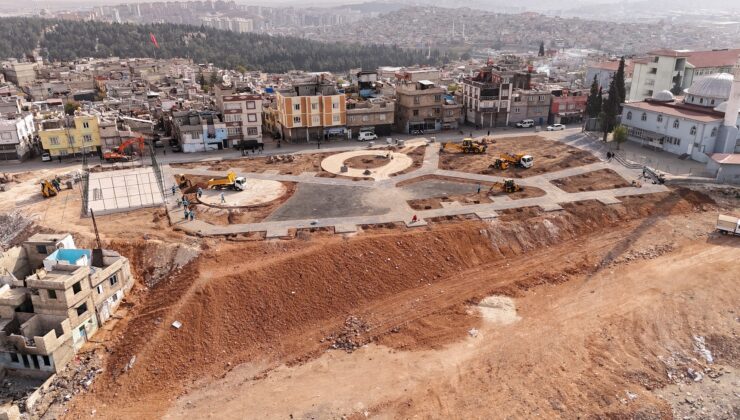 GAZİANTEP BÜYÜKŞEHİR KENTE YENİ YEŞİL ALAN KAZANDIRIYOR