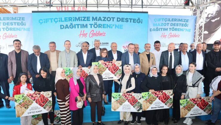 GAZİANTEP BÜYÜKŞEHİR’İN TÜRKİYE’YE ÖRNEK YÜZDE YÜZ HİBE İLE MAZOT DESTEĞİ SÜRÜYOR