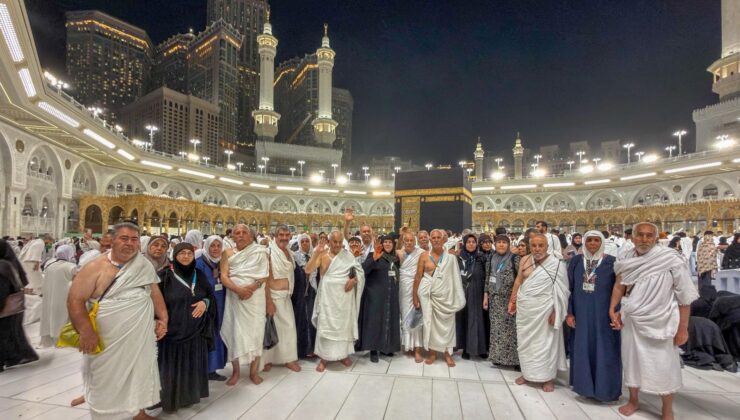 UMRE ZİYARETİNDE İKİNCİ KAFİLE YURDA DÖNDÜ