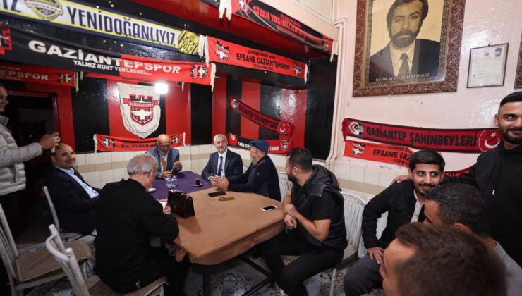 Şahinbey Belediye Başkanı Mehmet Tahmazoğlu, ilçe genelinde gerçekleştirdiği aile ve esnaf ziyaretlerine devam ediyor.