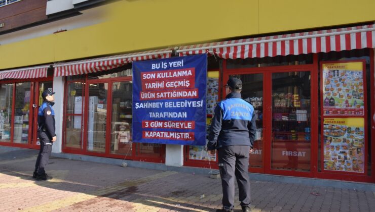 ŞAHİNBEY BELEDİYESİ’NDEN SIKI DENETİM