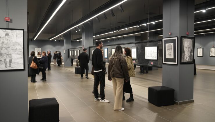 ŞEHİTKAMİL’DE 104 ESERLE 104. YIL SERGİSİ AÇILDI