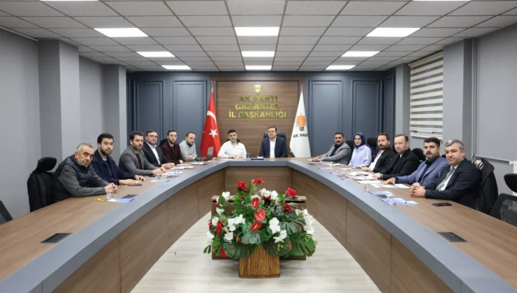 AK Parti Gaziantep’te kritik toplantı!