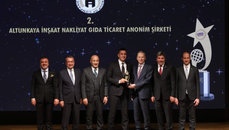Altunkaya’ya GAİB’ten Anlamlı Ödül