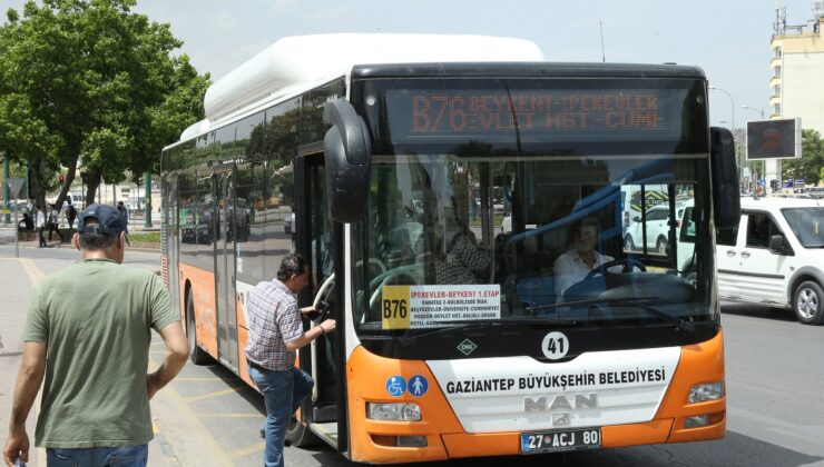 GAZİANTEP BÜYÜKŞEHİR, TOPLU ULAŞIM AĞINA ÖĞRENCİLER İÇİN YENİ BİR HAT EKLEDİ
