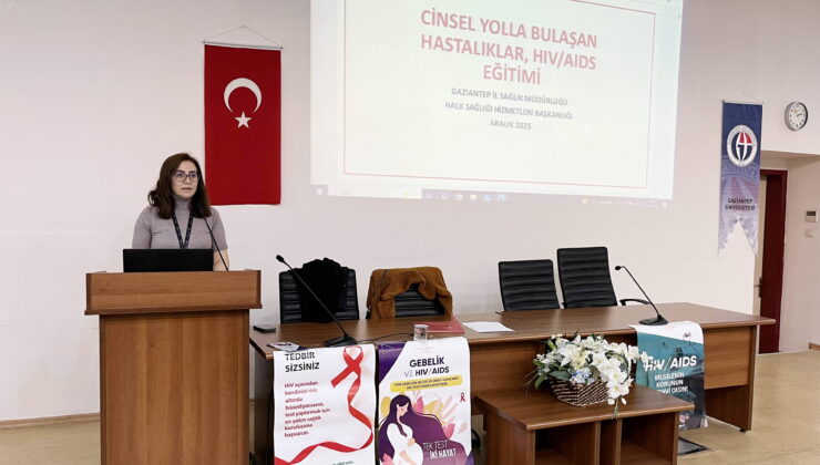 GAÜN’DE HIV/AIDS FARKINDALIK EĞİTİMİ DÜZENLENDİ