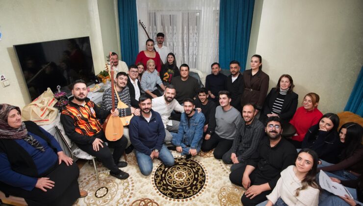 BAŞKAN YILMAZ’DAN ÖĞRENCİ EVİNE ZİYARET