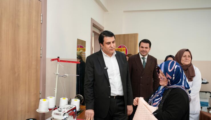 BAŞKAN UMUT YILMAZ’DAN KADINLARA DESTEK ZİYARETİ