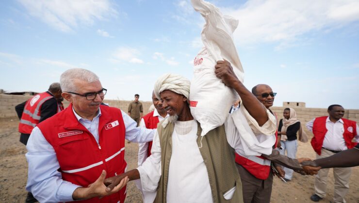 Kızılay Dost ve Kardeş Ülke Sudan’da Yaraları Sarıyor