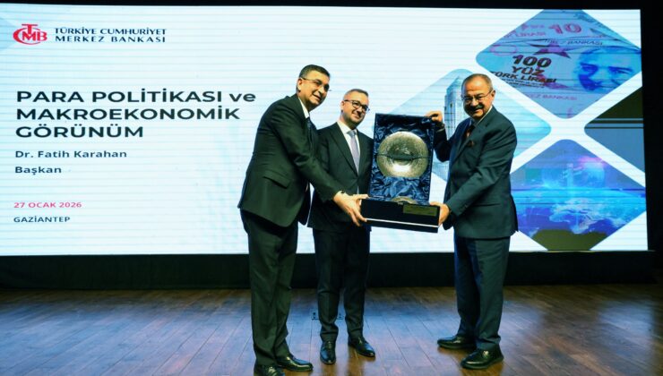 TCMB BAŞKANI DR. FATİH KARAHAN, GAZİANTEP’TE İŞ DÜNYASIYLA BULUŞTU