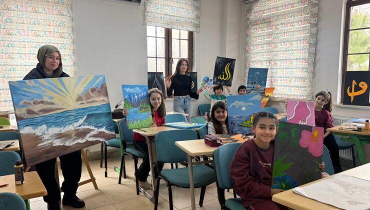 Yeşilyurt Belediyesi’nden Çocuklara Sanat Dolu Bir Yolculuk!