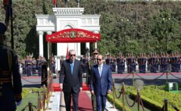 Sisi, Cumhurbaşkanı Erdoğan’ı resmi törenle karşıladı