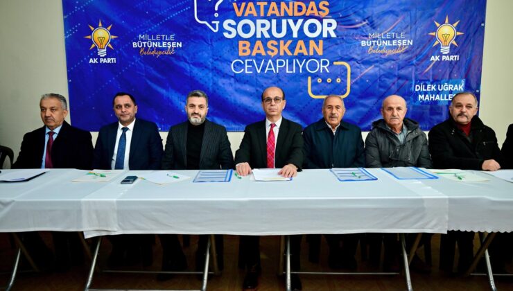 Başkan Geçit, “Çözüm Odaklı Çalışıyoruz, Sürekli Sahadayız”