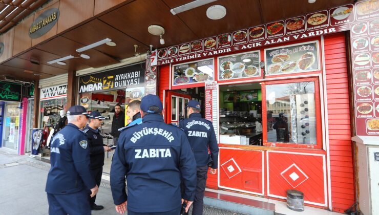 GAZİANTEP BÜYÜKŞEHİR ZABITA'DAN RAMAZAN'DA SIKI DENETİM!