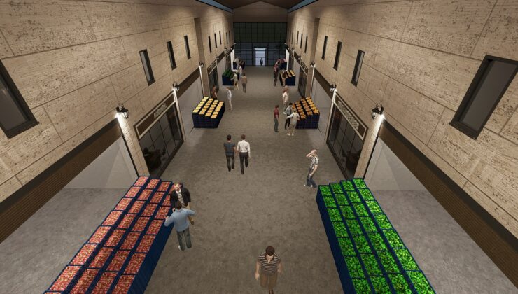 GAZİANTEP’TE YAPILACAK SEBZE HALİ GIDA ENFLASYONUNU DÜŞÜRMEYE KATKI SAĞLAYACAK