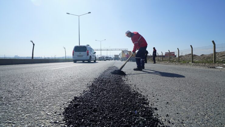 Büyükşehir, Yol İyileştirmelerini Aralıksız Sürdürüyor