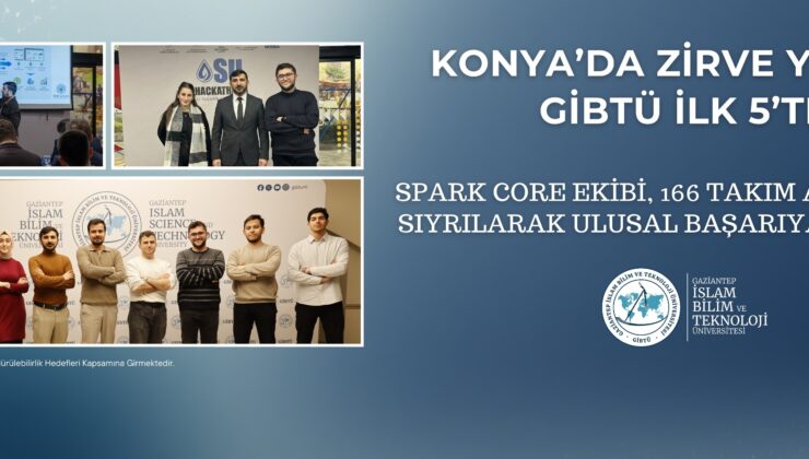 Spark Core Ekibi, 166 seçkin takım arasından sıyrılarak ulusal başarıya imza attı.