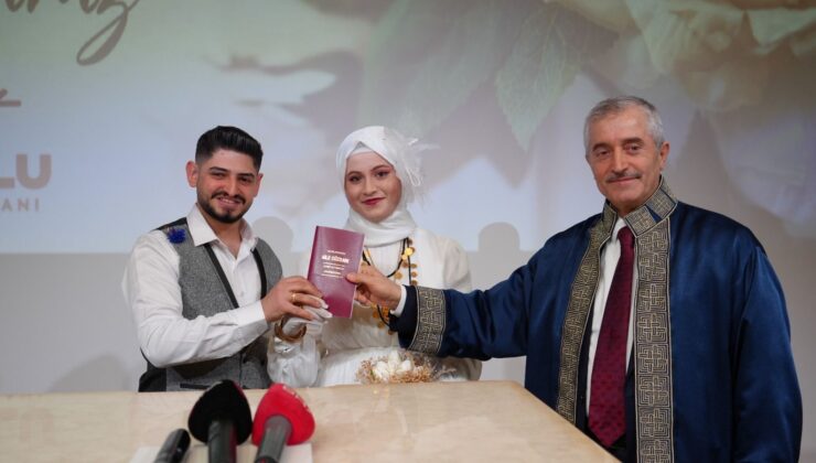 EVLİLİK ORANINDAKİ ARTIŞIN LOKOMOTİFİ ŞAHİNBEY BELEDİYESİ