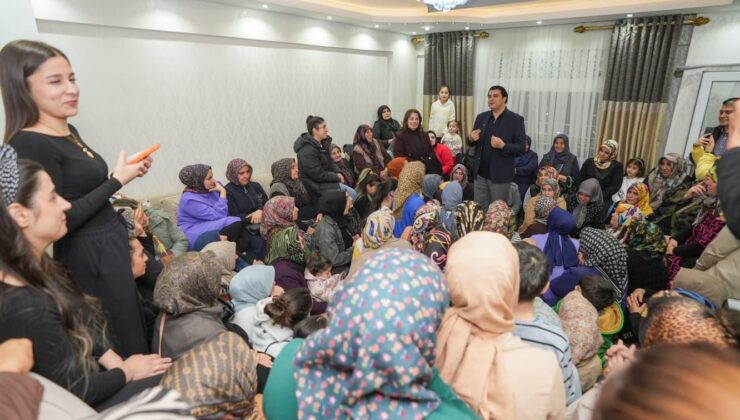 BAŞKAN YILMAZ’A MİTİNG GİBİ KARŞILAMA  SEYRANTEPE’DE GÖNÜLLERE DOKUNAN BULUŞMA