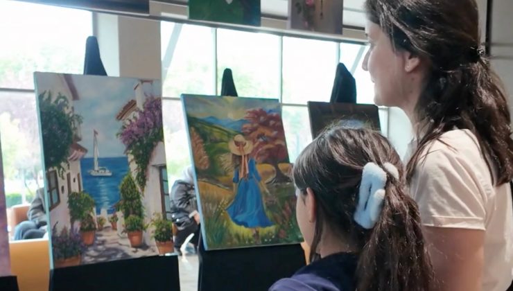 ŞEHİTKAMİLLİ HANIMLARIN ESERLERİ GÖRÜCÜYE ÇIKTI