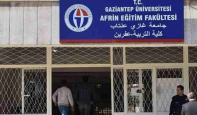Gaziantep Üniversitesi’nin Suriye’deki Fakültelerinde Kriz