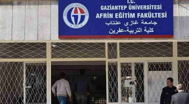 Gaziantep Üniversitesi’nin Suriye’deki Fakültelerinde Kriz