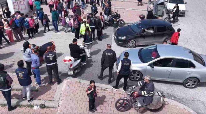 Okul Çevrelerinde Dron Destekli Sıkı Denetim